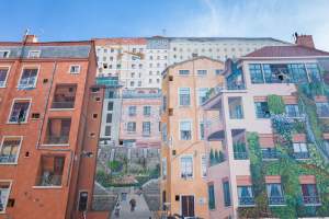 Le mur des Canuts à Lyon