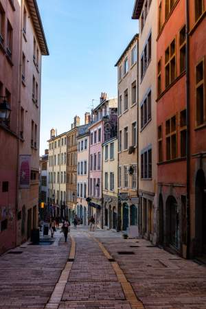 La montée de la Grande-Côte à Lyon